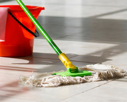 Mop or No Mop Cleaning Vinyl Floors